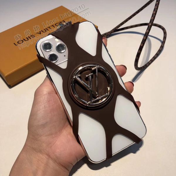 LV手機殼 LV手機套 LV定制款蜘蛛俠手機套 矽膠材質 LV萬能手機套  mmk1087